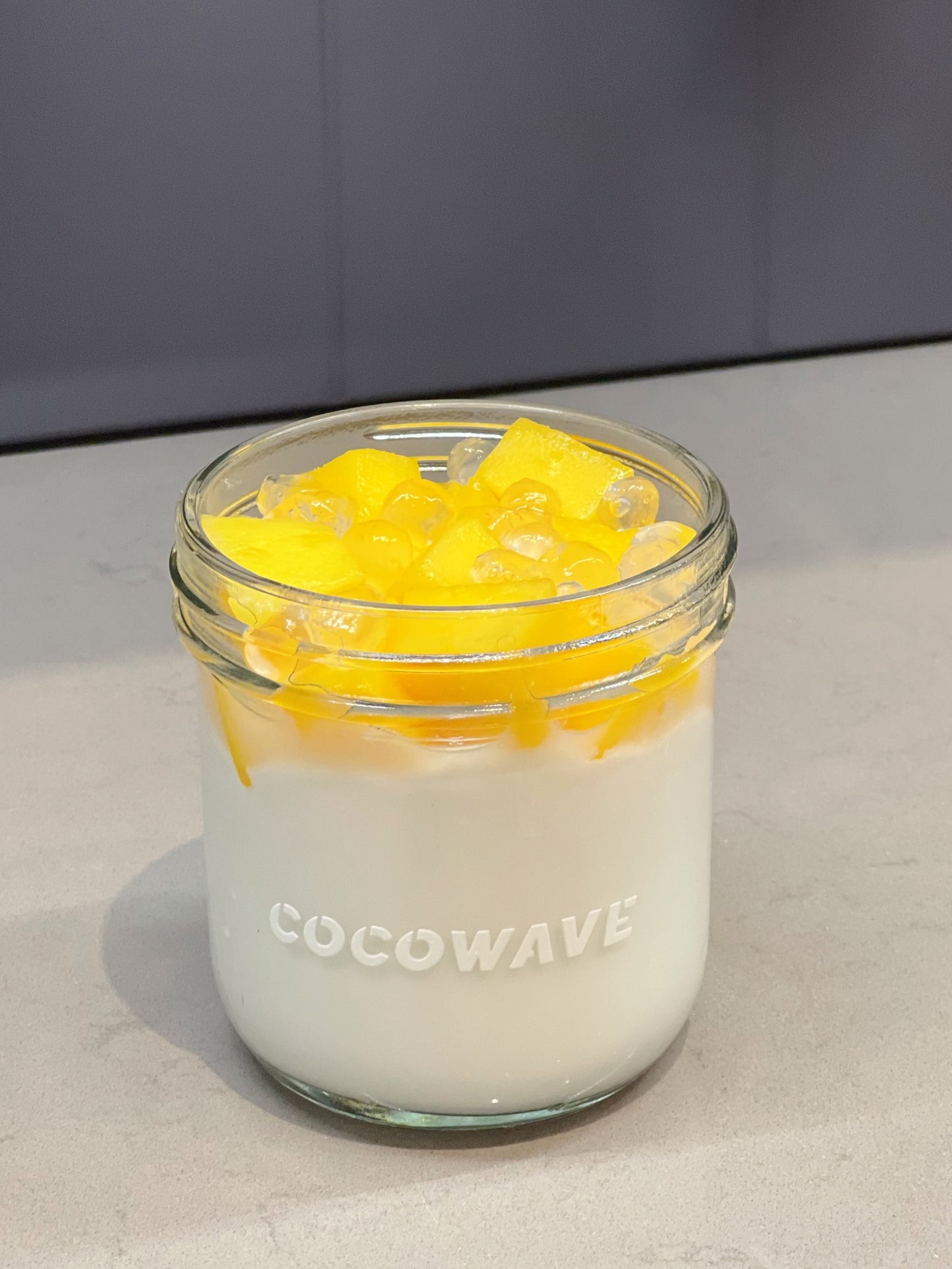 多肉芒芒鲜椰冻Mango Coconut Pudding