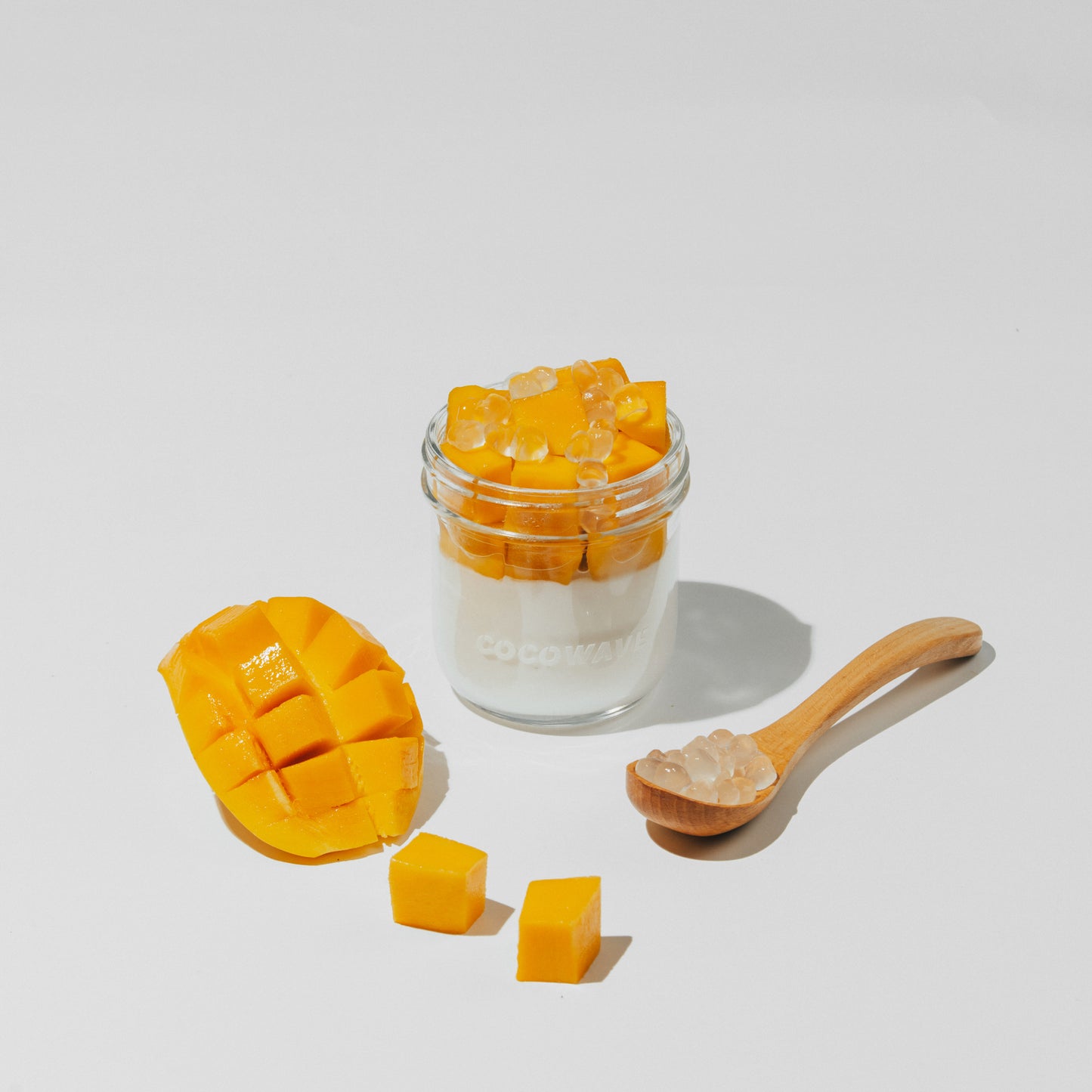 多肉芒芒鲜椰冻Mango Coconut Pudding