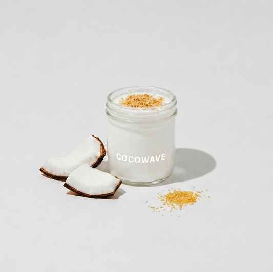 7日锁鲜 · 罐装鲜椰冻（全奶0糖）Fresh NamHom Coconut Pudding in Jar (Original No Sugar Added)