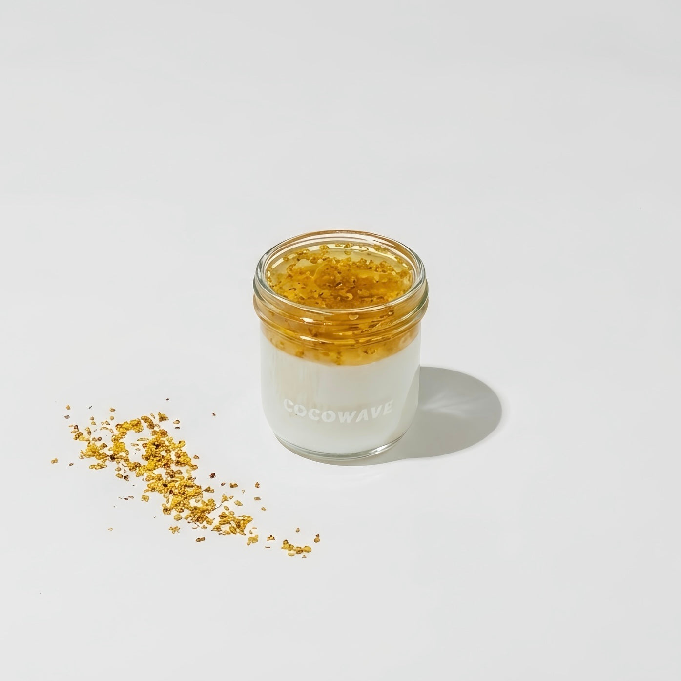 琥珀金桂鲜椰冻 Floating Osmanthus Coconut Pudding